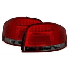 Audi A3 8P (03-08) aizmugurējie LED lukturi, tonēti