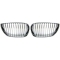 BMW E81/E87 (04-07) priekšējās restes, hromētas
