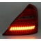 Mercedes-Benz W221 S-klase (05-09) aizmugurējie LED lukturi, tonēti 