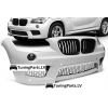 BMW X1 E84 (09-13) priekšējais M-pack bamperis (PDC) + restes, melnas + miglas lukturi