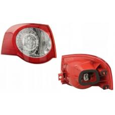 VW Passat B6 (05-10) Kombi, aizmugures lukturis stūris kreisā puse, LED