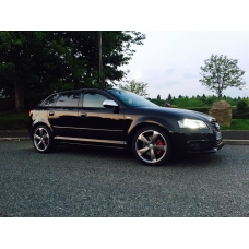 Audi A3 Sportback (04-12) logu deflektori, 5-durvju modelim, 4 gab