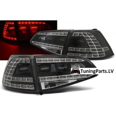 VW Golf 7 aizmugurējie LED lukturi GTI look, melni