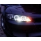 Opel Vectra B (95-98) priekšējie lukturi, eņģeļ acis, hromēti