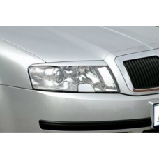 Skoda Superb (01-08) priekšējo lukturu uzlikas, melnas