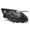 Renault Laguna (07-11) priekšējais lukturis, labā puse, melns
