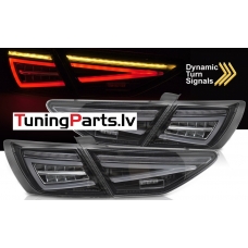 Seat Leon (12-20) aizmugurējie FULL LED BAR lukturi, dinamiskie pagriezieni, melni (OEM spuldzes) Seat Leon (12-20) aizmugurējie FULL LED BAR lukturi, dinamiskie pagriezieni, melni (OEM spuldzes)