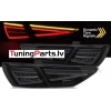 Seat Leon (12-20) aizmugurējie FULL LED BAR lukturi, dinamiskie pagriezieni, melni/tonēti (OEM spuldzes)