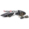 Seat Leon (12-20) aizmugurējie FULL LED BAR lukturi, dinamiskie pagriezieni, sarkani/tonēti (OEM LED)