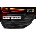 Seat Leon (12-20) aizmugurējie FULL LED BAR lukturi, dinamiskie pagriezieni, melni/tonēti (OEM LED)