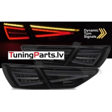 Seat Leon (12-20) aizmugurējie FULL LED BAR lukturi, dinamiskie pagriezieni, melni/tonēti (OEM LED) Seat Leon (12-20) aizmugurējie FULL LED BAR lukturi, dinamiskie pagriezieni, melni/tonēti (OEM LED)