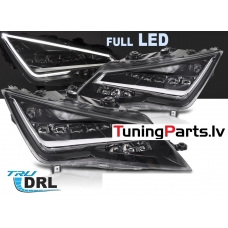Seat Leon (12-16) priekšējie FULL LED DRL lukturi