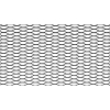 Alumīnija dekoratīvais siets Honey comb 100x25cm, šūnas izmērs 14x6mm, melns