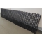 Plastmasas dekoratīvais siets 130x30cm, melns