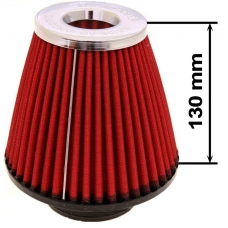 Simota gaisa filtrs 76mm ieeja, sarkans
