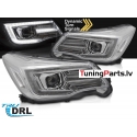 Subaru Forester (13-18) LED TUBE DRL SEQ priekšējie lukturi, hromēti