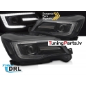 Subaru Forester (13-18) LED TUBE DRL SEQ priekšējie lukturi, melni