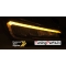 Subaru WRX (08-14) FULL LED TUBE DRL priekšējie lukturi, melni SEQ WL