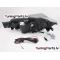 Subaru WRX (08-14) FULL LED TUBE DRL priekšējie lukturi, melni SEQ WL