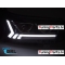 Toyota Hilux (16-20) FULL LED priekšējie lukturi, DRL, SEQ, WL, melni