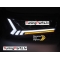 Toyota Hilux (16-20) FULL LED priekšējie lukturi, DRL, SEQ, WL, melni