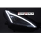 Toyota GR86 (21-...) FULL LED DRL priekšējie lukturi, melni SEQ WL