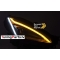 Toyota GR86 (21-...) FULL LED DRL priekšējie lukturi, melni SEQ WL