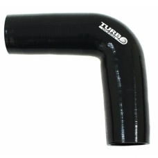 90 grādu silikona līkums, ieeja/izeja 114mm, XL