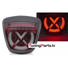 VESPA SPRINT 125 / 150 aizmugurējais LED lukturis, sarkans/tonēts