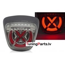 VESPA SPRINT 125 / 150 aizmugurējais LED lukturis, tonēts/sarkans
