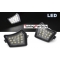 Volvo C30 (06-12), C70 (06-13), S40 (04-12), S60 (04-16), S80 (04-16), V50 (04-12), V70 (04-10), XC70 (04-16), XC90 (07-14) LED gaisma spogulī
