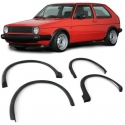 VW Golf 2 riteņu arkas