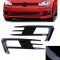 VW Golf 7 (12-17) miglas lukturu uzlikas, melnas/glancētas GTI look