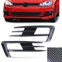 VW Golf 7 (12-17) miglas lukturu uzlikas, carboon look GTI look