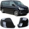 VW Bus T5 (09-15), T6, T6.1, Amarok (10-...) spoguļu uzlikas melnas/glancētas