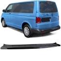 VW T5 (03-15), T6 (15-...) aizmugurējā bampera aizsargs 2D, melns/glancēts