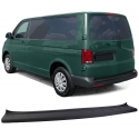VW T5 (03-15), T6 (15-...) aizmugurējā bampera aizsargs 2D, melns/matēts