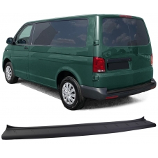 VW T5 (03-15), T6 (15-...) aizmugurējā bampera aizsargs 2D, melns/matēts