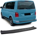 VW T5 (03-15), T6 (15-...) aizmugurējā bampera aizsargs 1D, melns/matēts