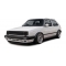 VW Golf 2 priekšējie lukturi, krusts, tonēti