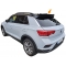 VW T-Roc (17-22) bagažnieka spoileris melns/glancēts