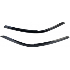 VW Tiguan (20-24) priekšējo lukturu uzlikas melnas/glancētas