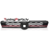 VW Golf 7 (17-19) priekšējā reste GTI style melna/glancēta ar sarkanu līniju