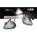 VW Eos (05-11), Golf 5 (03-09), Golf 5 Plus (05-11), Golf 6 Variant (09-13), Jetta (05-11), Passat B6 (05-10), Passat CC (08-12), Sharan (11-16) LED gaisma spogulī