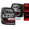 VW Passat B5 3B (96-00) aizmugurējie LED lukturi, melni