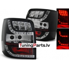 VW Passat B5 3B (96-00) aizmugurējie LED lukturi, melni VW Passat B5 3B (96-00) aizmugurējie LED lukturi, melni