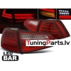 VW Golf 7 (13-17) aizmugurējie LED BAR lukturi, sarkani