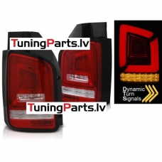 VW T5 (10-15) aizmugurējie LED lukturi, dinamiskie pagriezieni Transporter