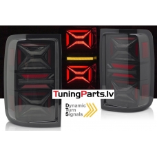 VW Amarok (09-22) aizmugurējie LED lukturi SEQ, tonēti