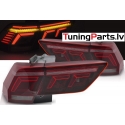 VW Tiguan (20-24) LED BAR aizmugurējie lukturi, sarkani